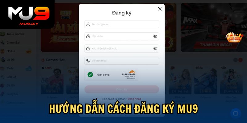 Hướng dẫn cách đăng ký Mu9